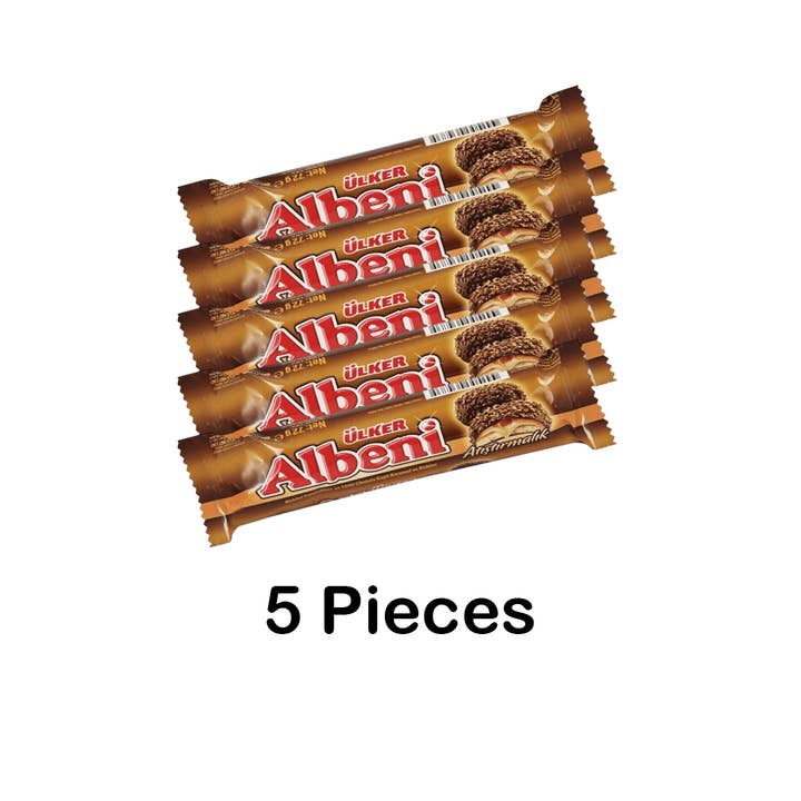 Aladdin - Wholesale Chocolate Covered Sweets - Ulker | Albeni Chocolate Covered Biscuits with Caramel 72g