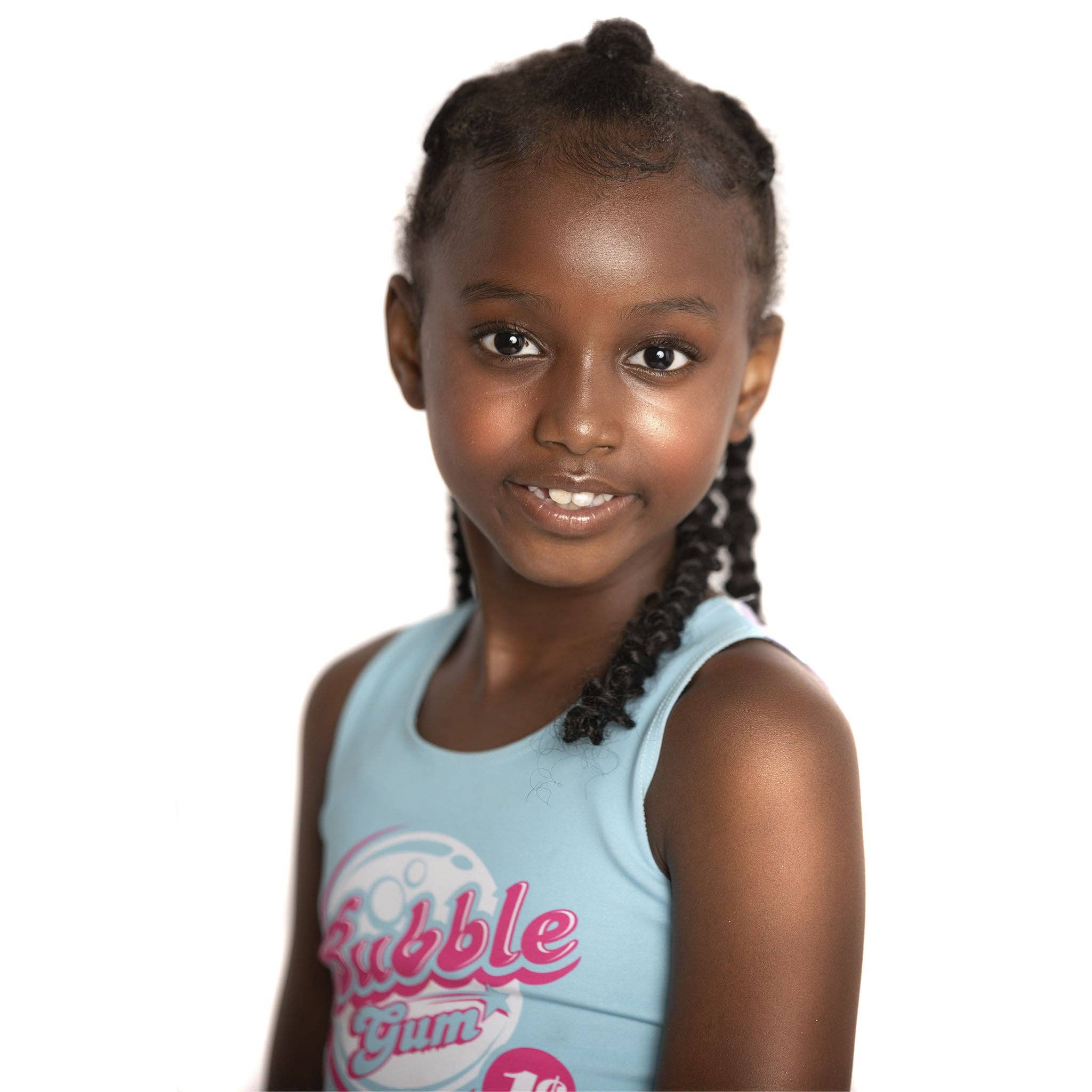 Sugar Lulu - Wholesale Tank Top - Kids - Bubble Gum Stripe Tank Top1