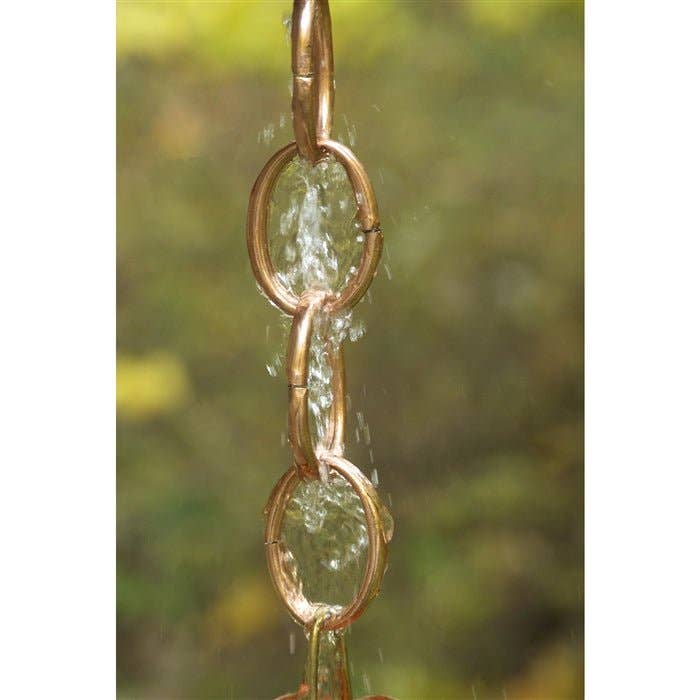 Good Directions - Wholesale Outdoor Ornament/Decor - Link Rain Chain - 8.5 ft.,  with Large Links1