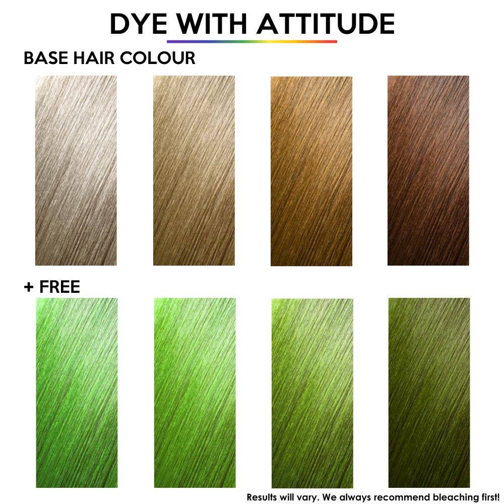 Attitude Hair Dye - Wholesale Hair Dye - Free Uv Green Hair Dye - Vegan, cruelty-free3
