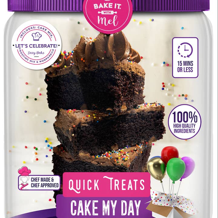 Chocolate Cake Mix - Cake my Day for wholesale by Bake it with Mel