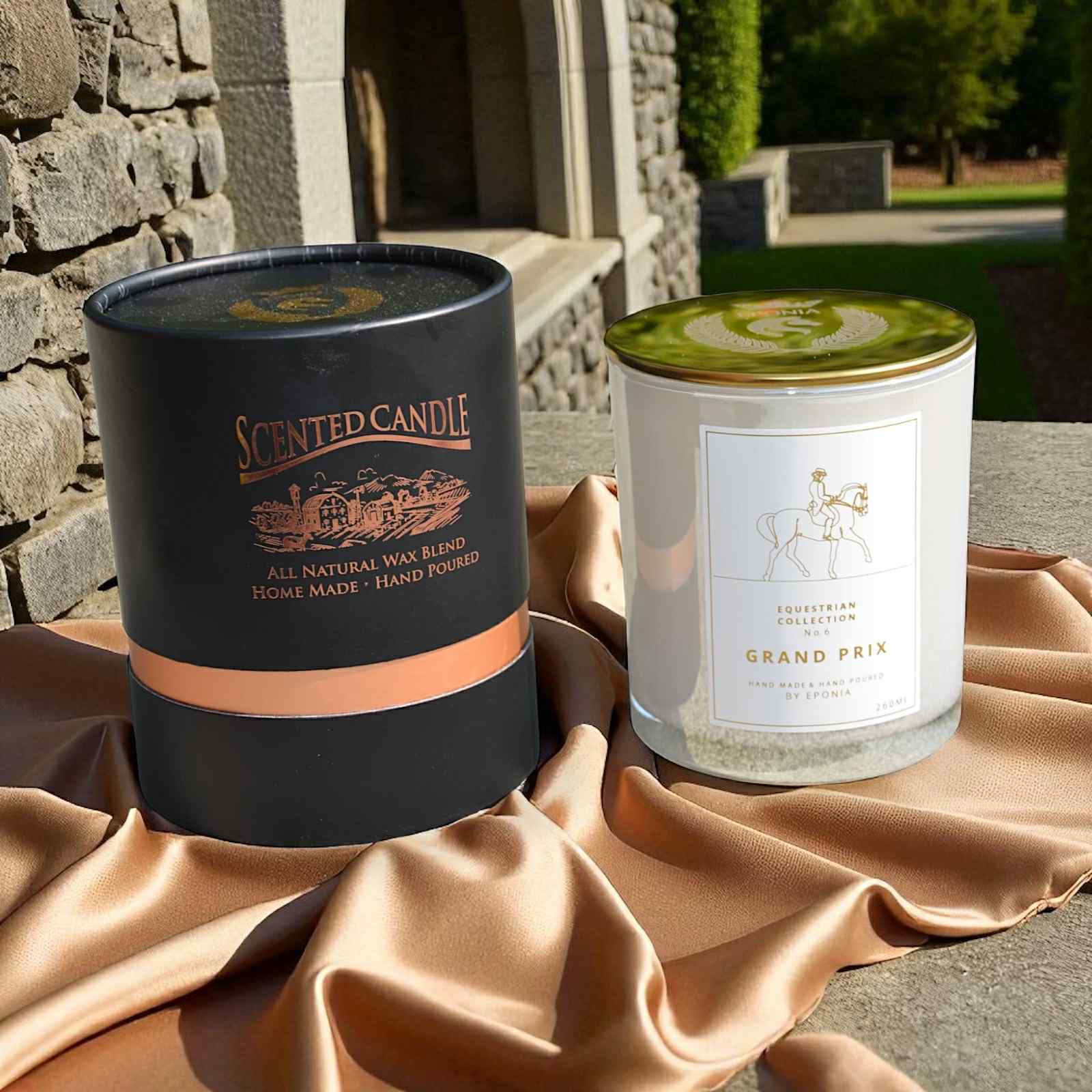 EPONIA EQUESTRIAN LIFESTYLE - Wholesale Jar/Filled Candle - Scented Candle  - Grand Prix - Equestrian Collection 260ml4