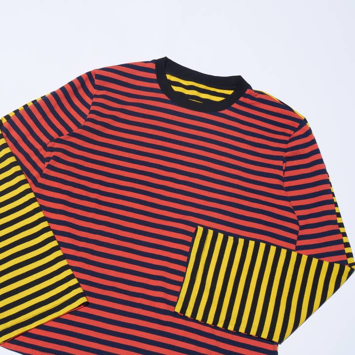 rudie - Wholesale T-Shirt - Women's - Kurdt Striped Long Sleeve2
