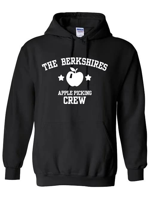 The Berkshires Apple Picking Hoodie (Size S-3XL, 1-99ct.) for wholesale by 413 Shirts