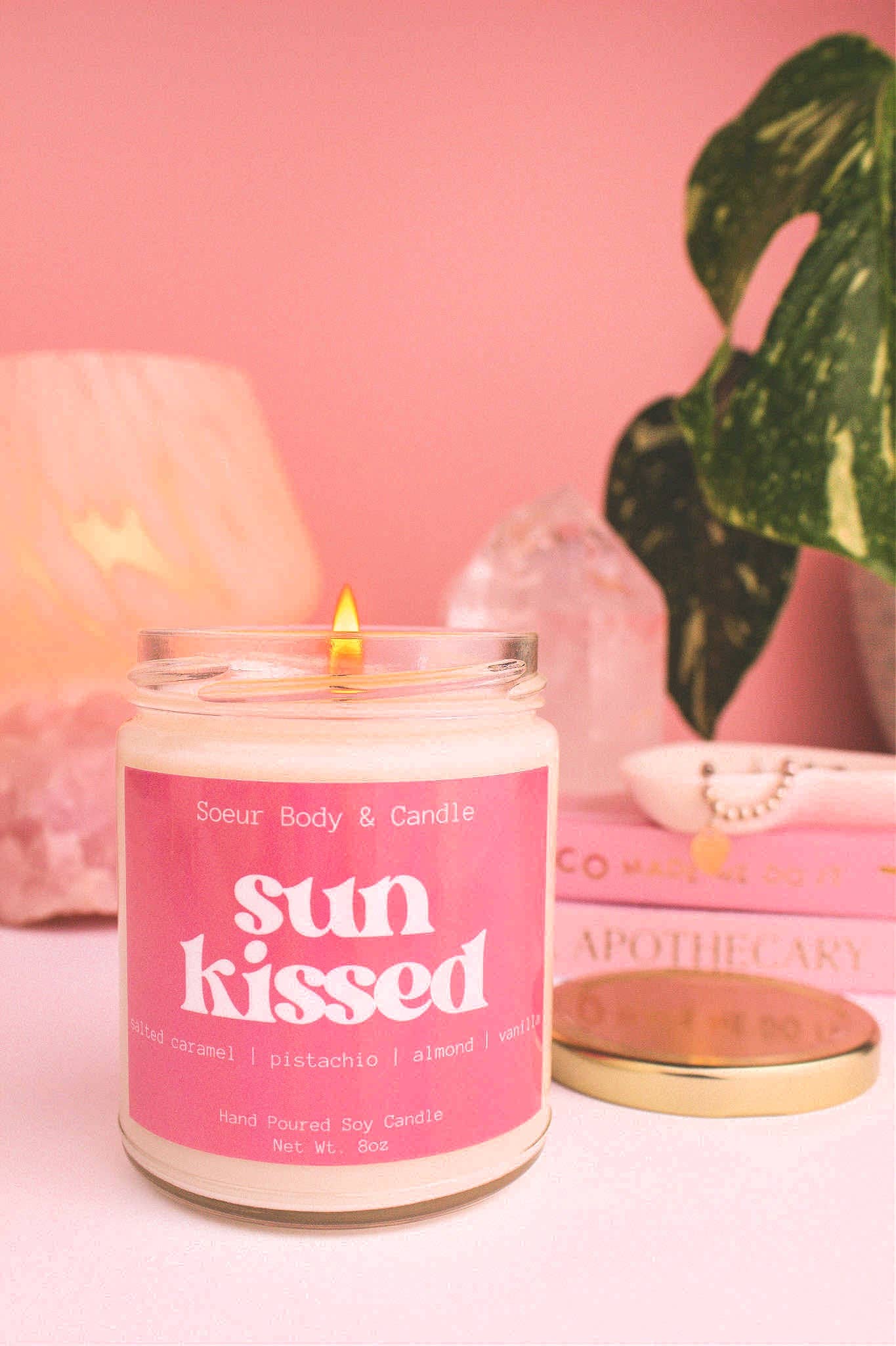Soeur Body and Candle - Vendita all'ingrosso Candela in vasetto - Candela di soia baciata dal sole1