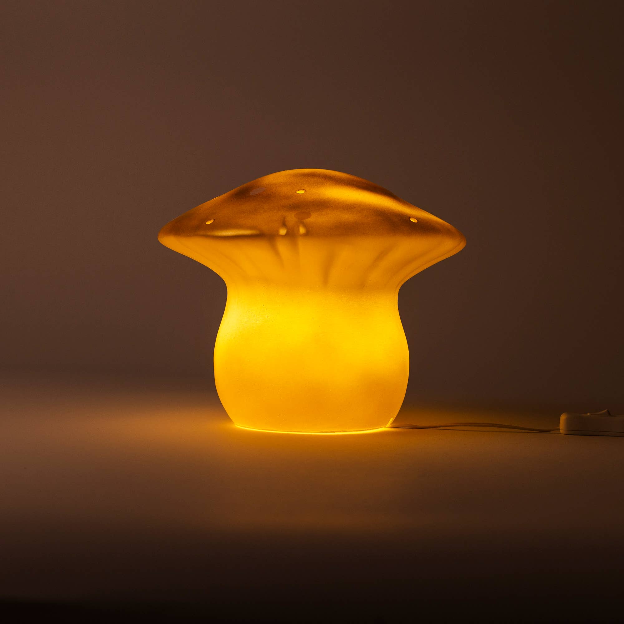 Egmont - Vente Lampes figurine - Champignon moyen or avec prise1