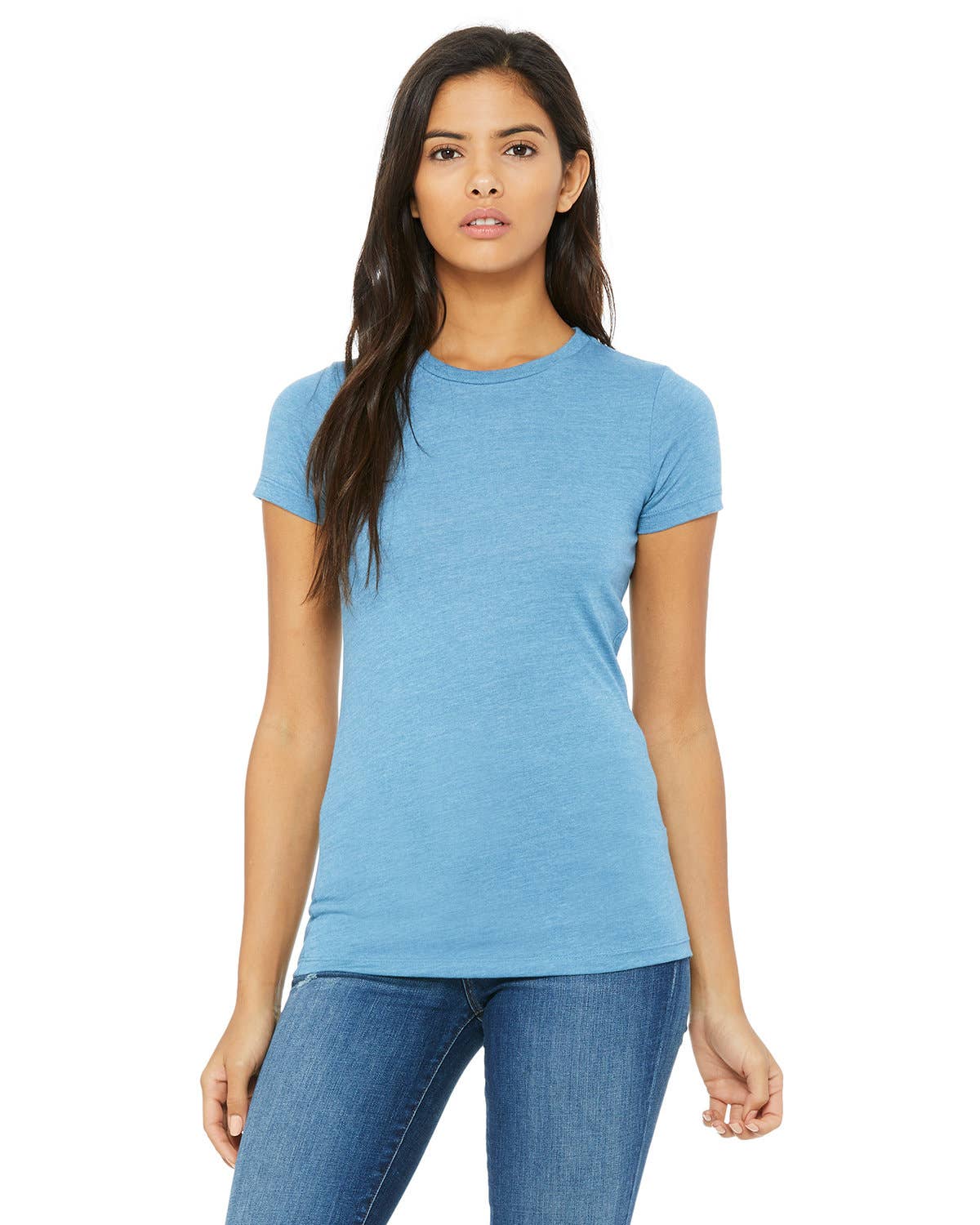 Total Apparel - Wholesale T-Shirt - Women's - Bella + Canvas 6004 - Ladies' Slim Fit T-Shirt17