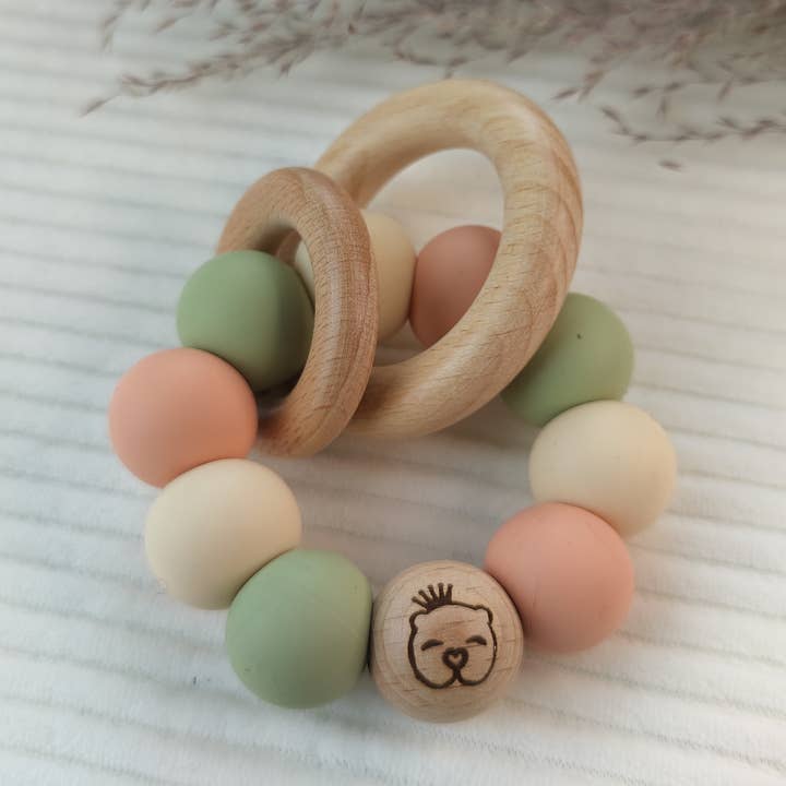 Crème de dentition, pêche, vert clair pour la vente par Little Baby Musthaves