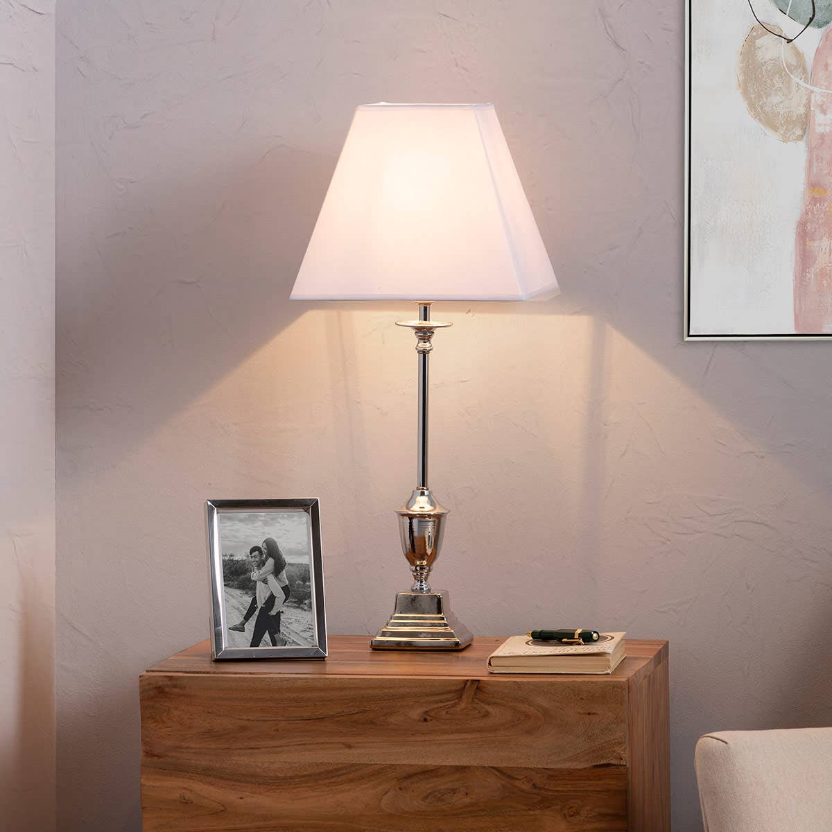 Gdeco - Wholesale Accent/Desk Lamp - Metal Table Lamp. 55*25 Cm1