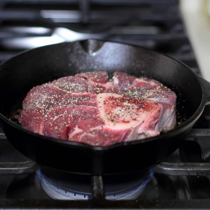 Crucible Cookware – Großhandel Gusseisenpfanne – Bratpfannen-Set aus Gusseisen (20 cm, fertig eingebrannt)9