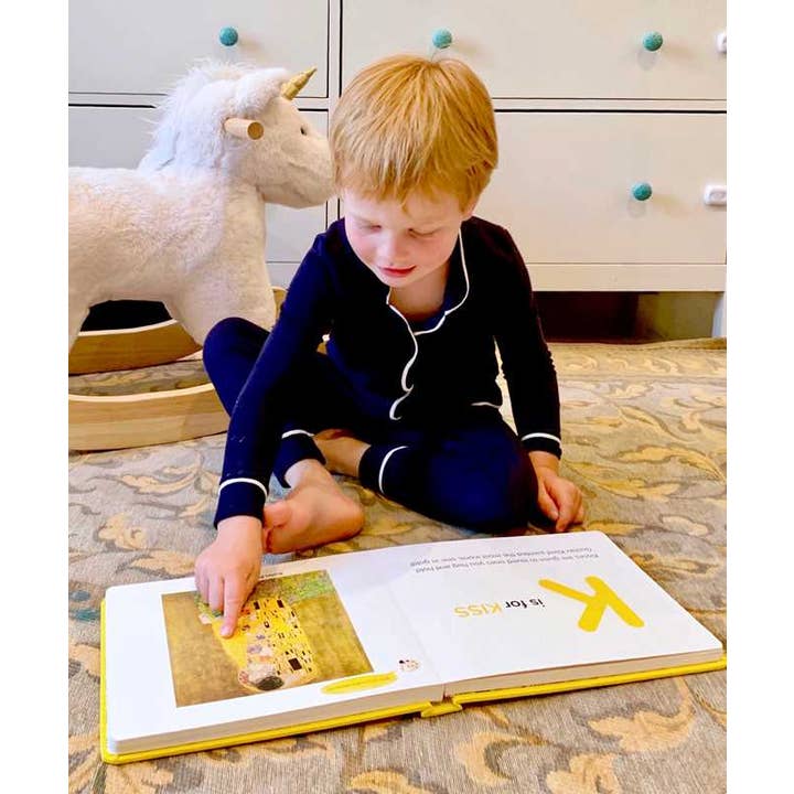 Simon & Schuster - Wholesale Preschool Book (3-5) - ABCs of Art by Sabrina Hahn6