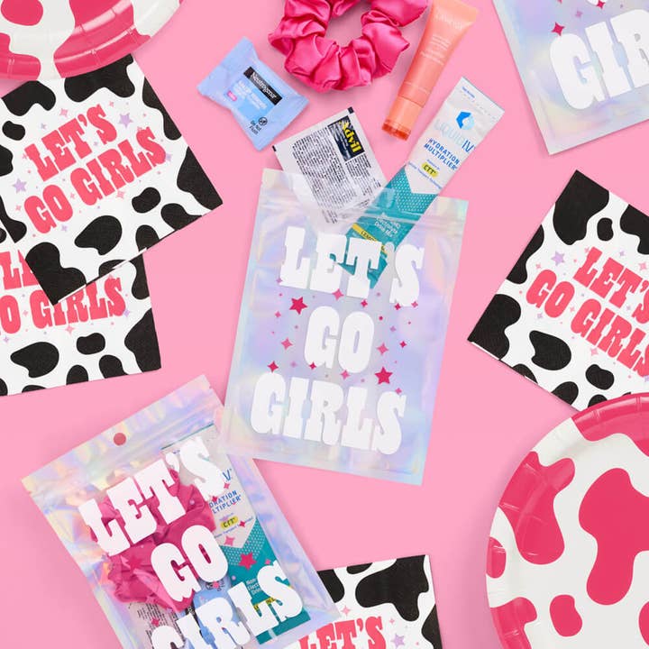 xo, Fetti - Wholesale Party Favor - Let's Go Girls Hangover Pouches, Bday Favors, Rodeo Bach2