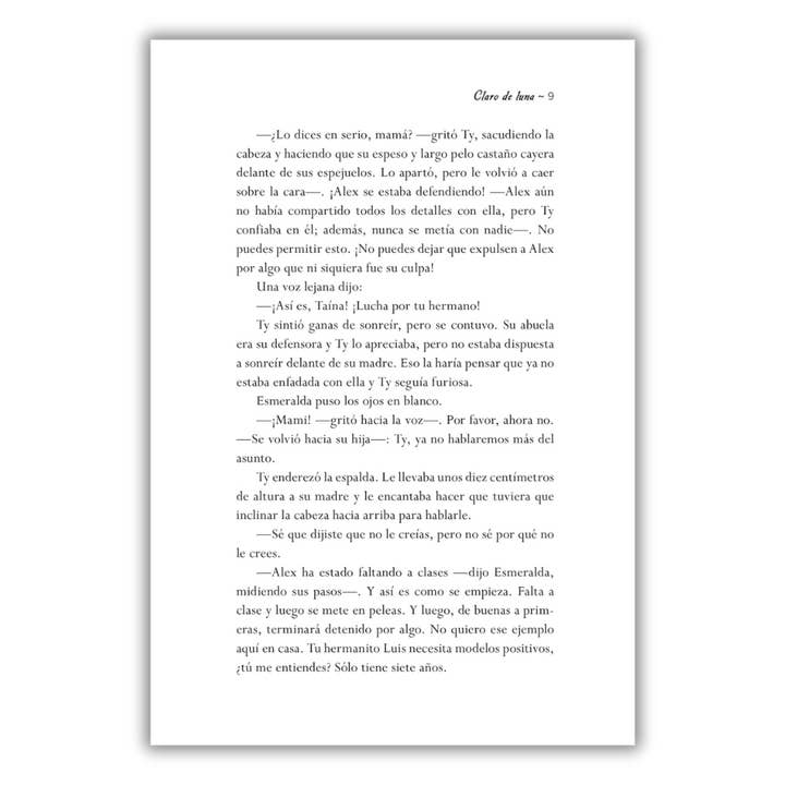 Lee & Low Books Inc - Wholesale Teen & Young Adult Book - Claro de luna (The Moonlit Vine) by Elizabeth Santiago3