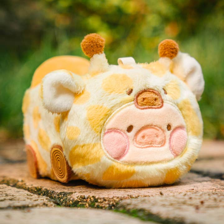 Joyify Pty Limited - Vendita all'ingrosso Portachiavi - Donna - LuLu il Maialino Festa degli Animali - Portachiavi Giraffa ad Alta Velocità Lu0