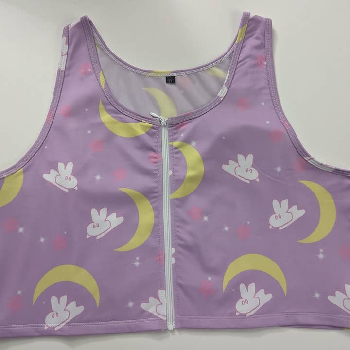 Carpeta corta con cierre Moon Bunny para venta al por mayor de Bibipins