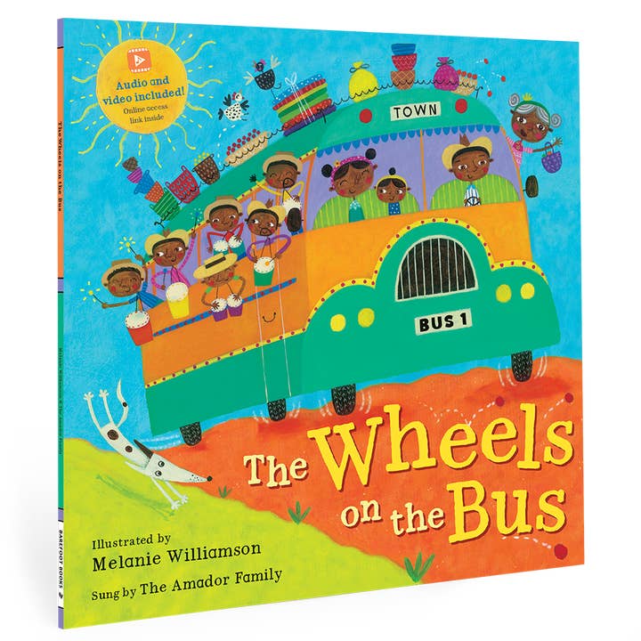 Barefoot Books - Wholesale Preschool Book (3-5) - Wheels on the Bus