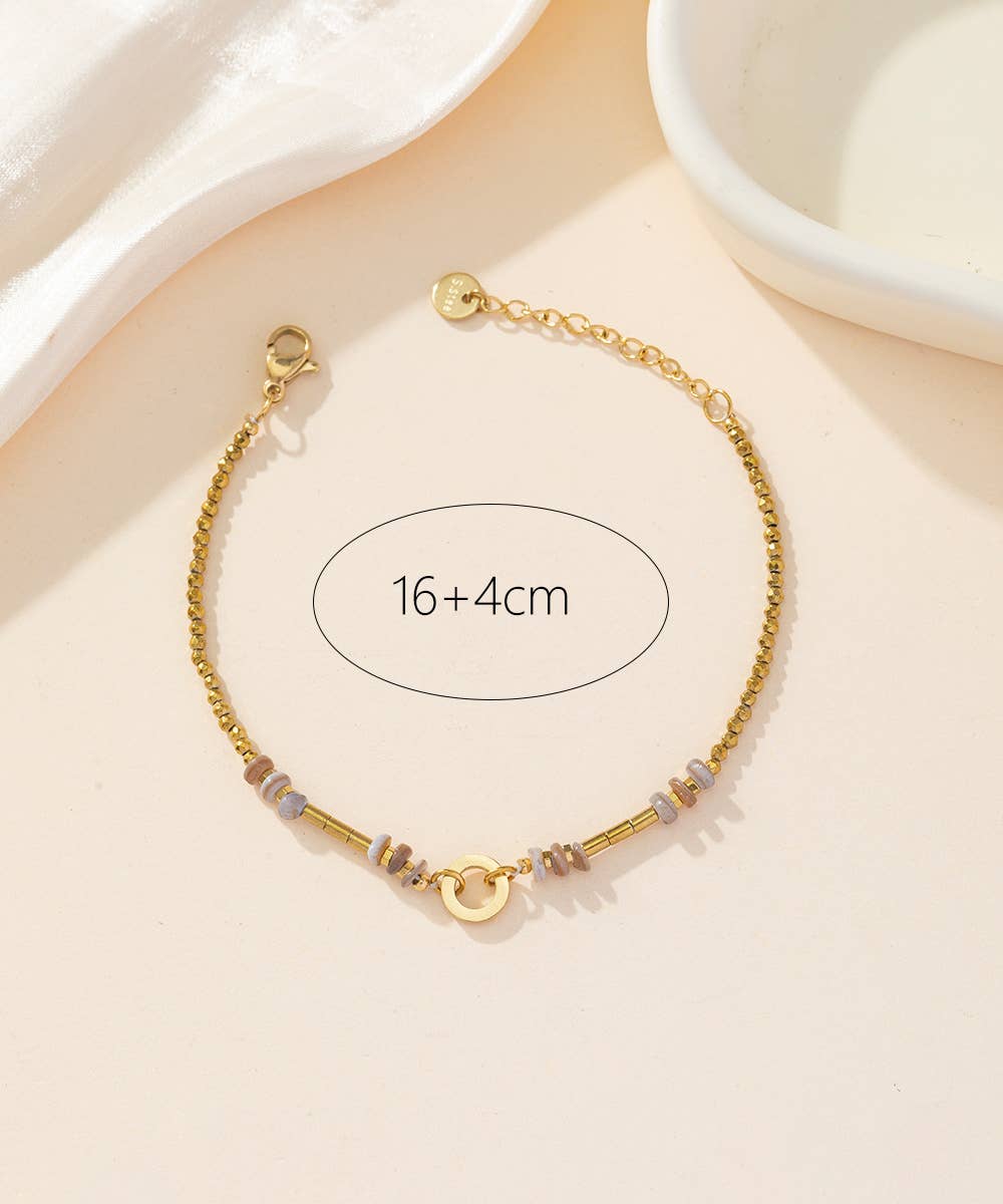 Blossom bijoux - Venta al por mayor Pulseras de cadenas y eslabones - Pulsera de acero inoxidable 24BRA0083