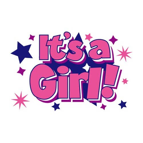 C'est une fille (Nouveau) 5'x3' pour la vente par Worldwide Flags Ltd