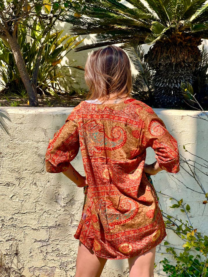 Kinomy – wholesale Kimono – Women's – Reversible kimonos for women, 10 long-10 short Pack 20