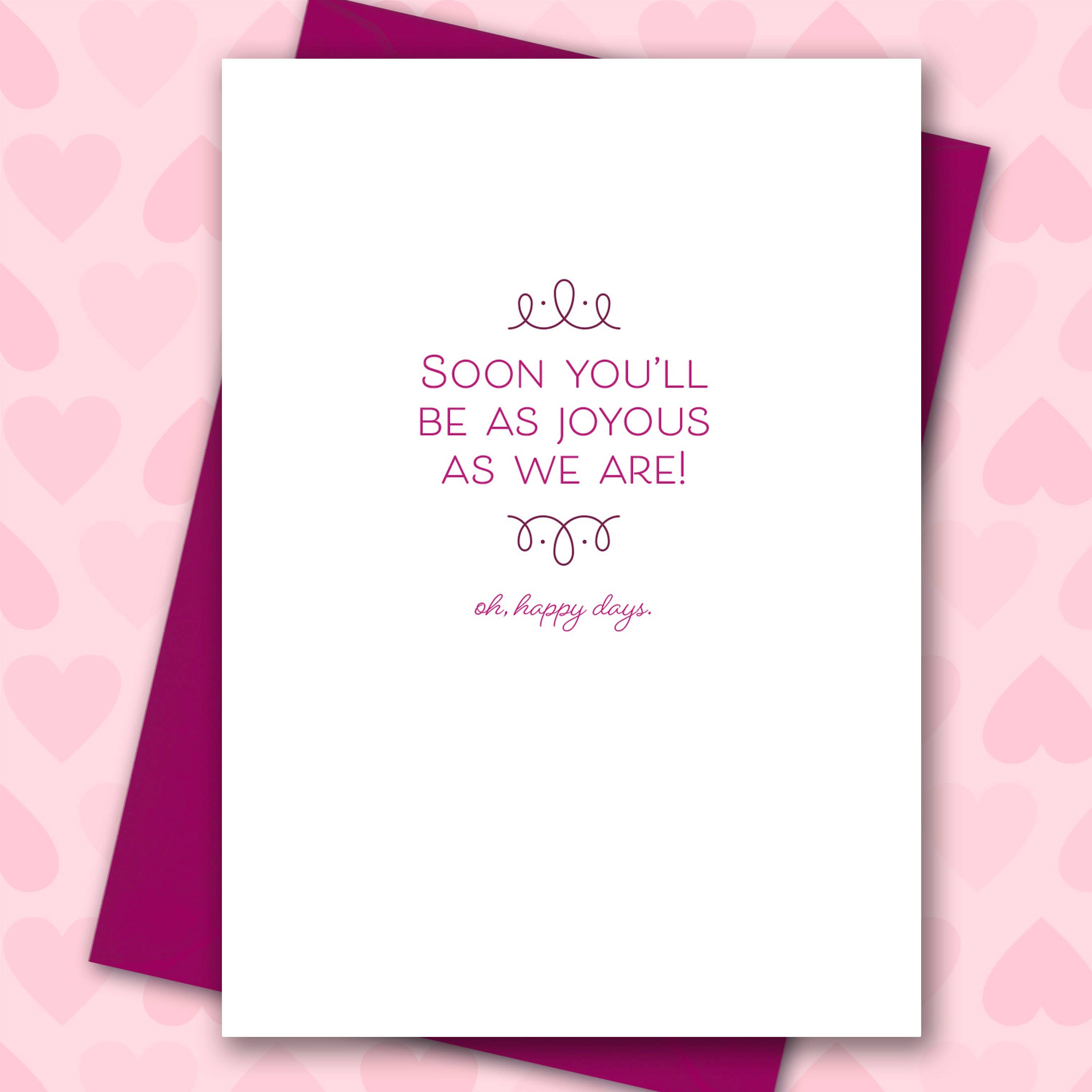 Peachy Kings / Kweer Cards - Wholesale Wedding Card - Coupling Wedding Marriage Card (Gay, Queer, LGBTQ, Lesbian)1