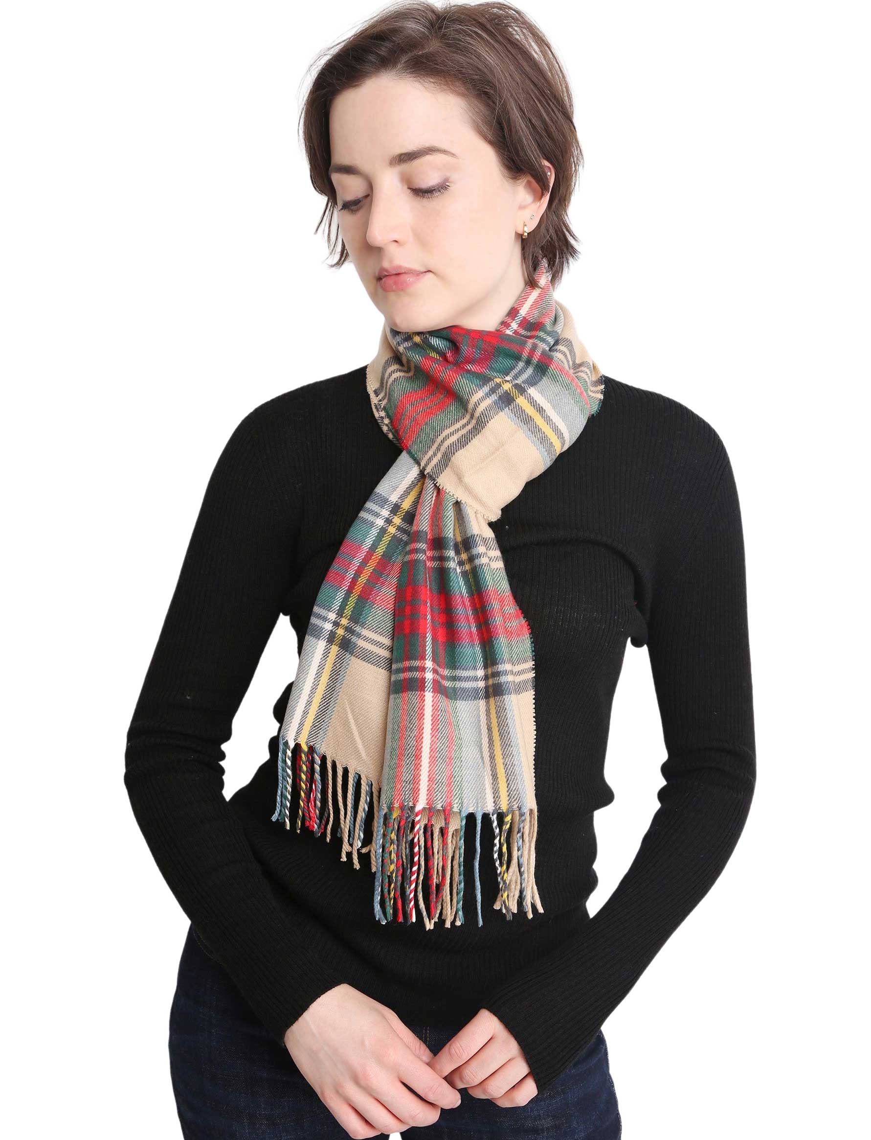 The Magic Scarf Company - Wholesale Scarf - Women's - 1337 & 1338 Cashmere Feel - Solids & Plaids4