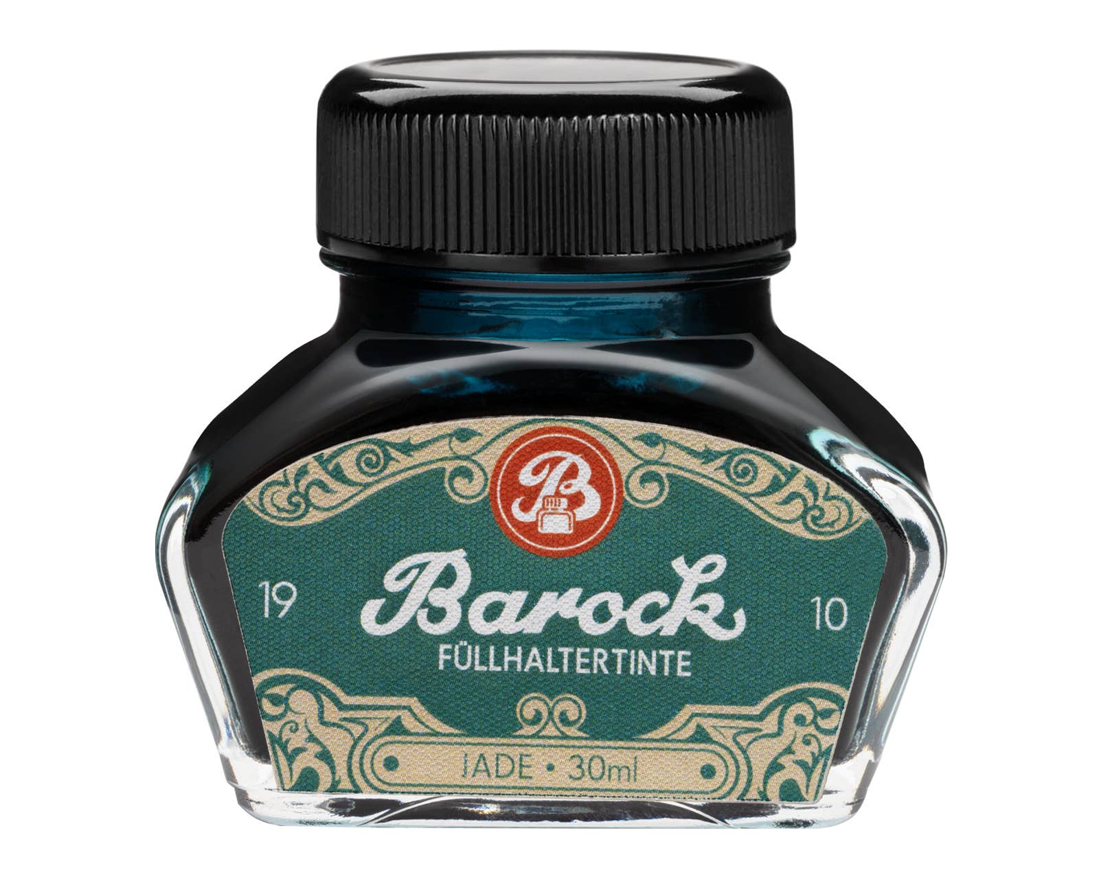 Octopus Concept GmbH – Großhandel Schreibtinte – Barock 1910 Schreibtinte Jade 30 ml0