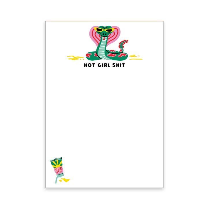 Party of One - Wholesale Notepad - Last chance! Snake Hot Girl Notepad1