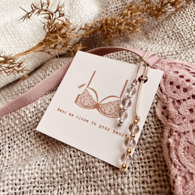 Typisch Shanna - Wholesale Individual Charm/Pendant - BH Pendant - Rock Crystal