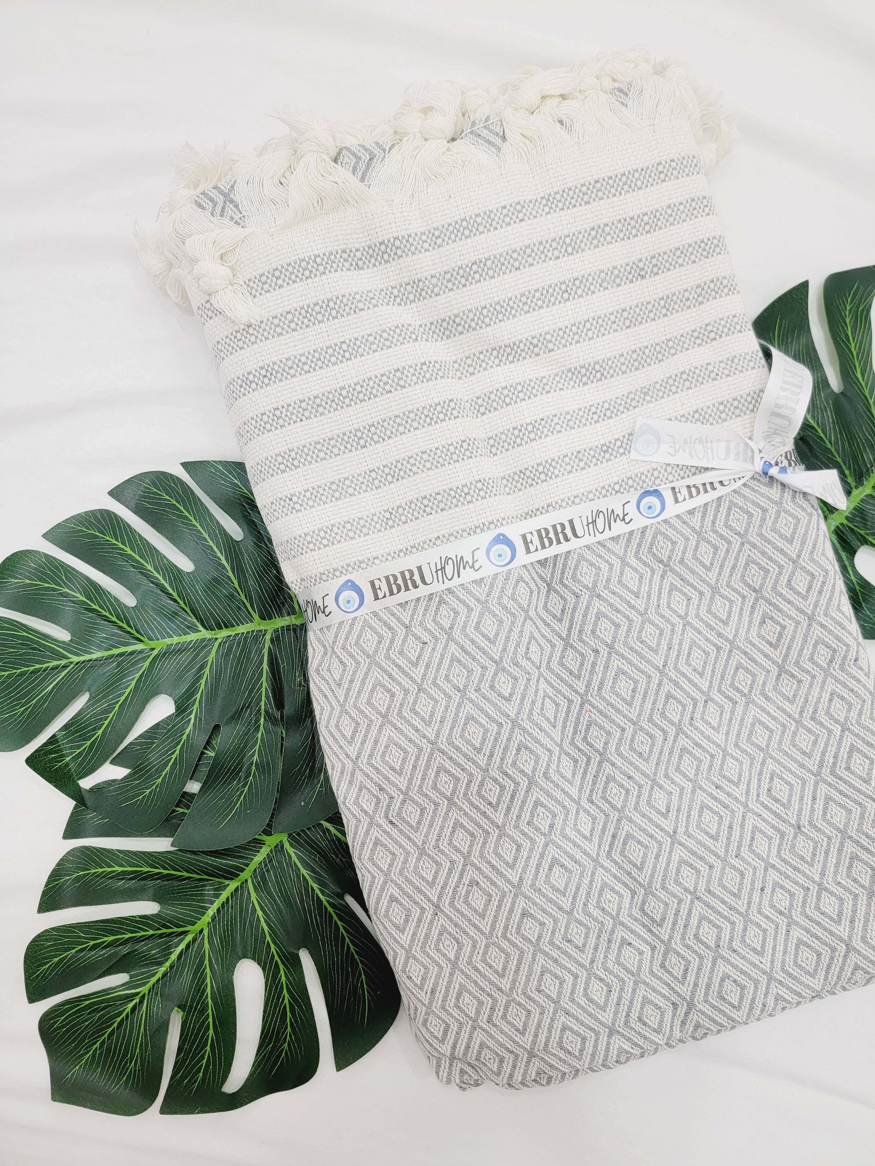 EBRU Home - Vendita all'ingrosso Plaid - Coperta da letto Xlarge, fodera in cotone, 5 colori assortiti5