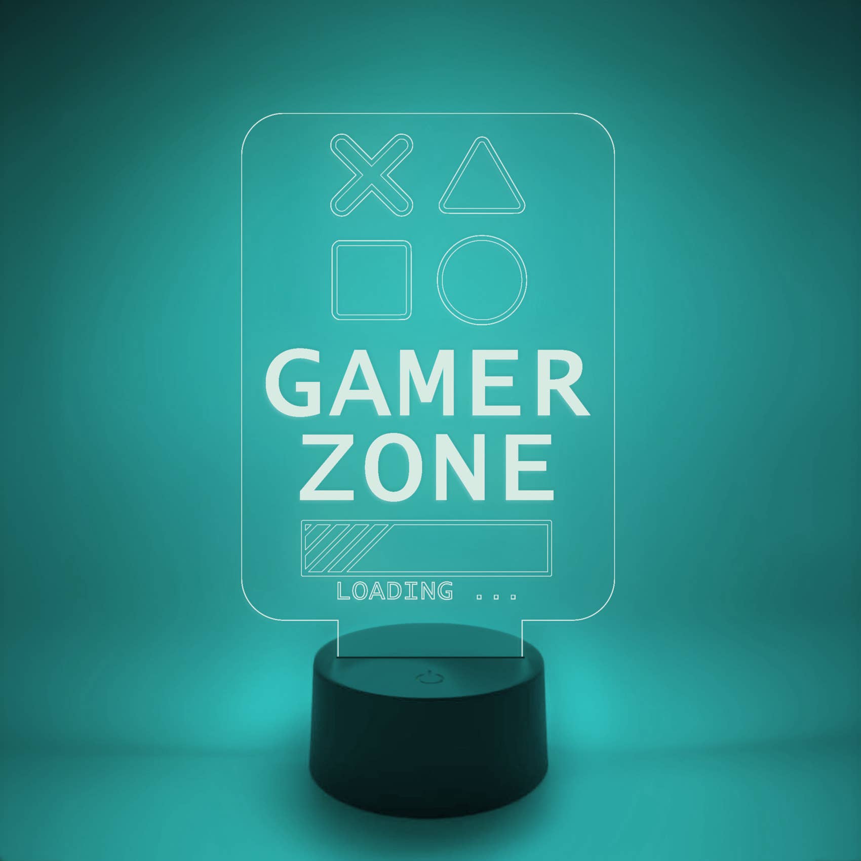 The 308 Collective - Vente Lampes d'appoint/de bureau - Lampe d'appoint LED pour jeux vidéo | Gamer Zone | Console Play5