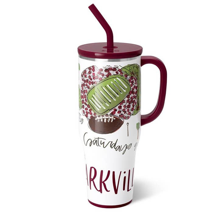Swig Life - Wholesale Insulated Mug/Tumbler - Saturdays in Starkville Mega Mug (40oz)