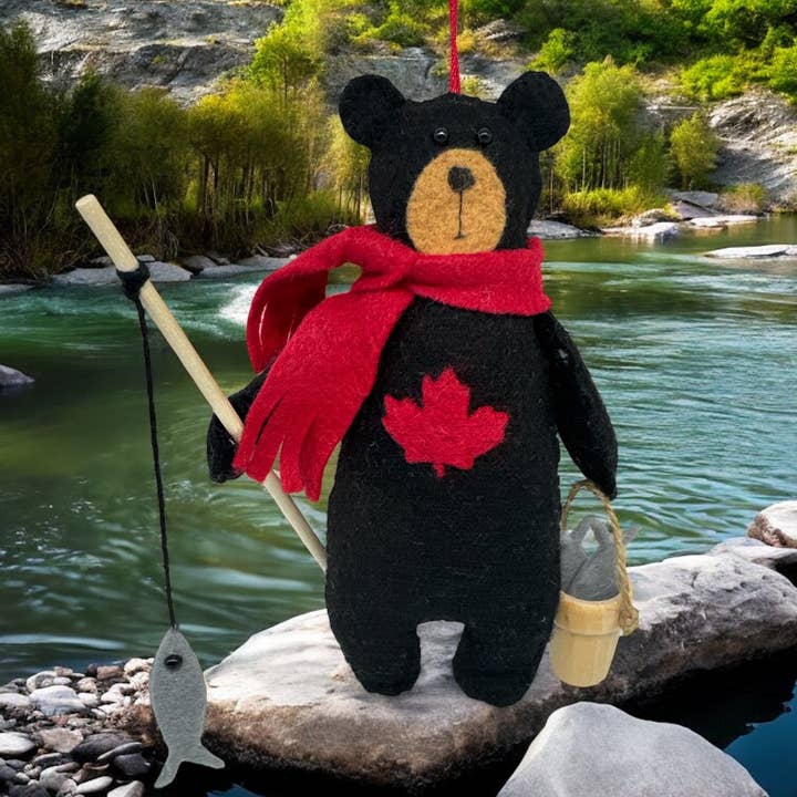 Genius Premium Craft - Wholesale Craft Sewing Kit - Felt BLACK BEAR Sewing Kits6