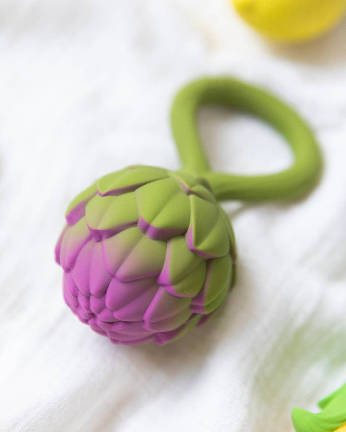 Oli & Carol - Wholesale Handheld Rattle - Baby - Artichoke Rattle Toy3