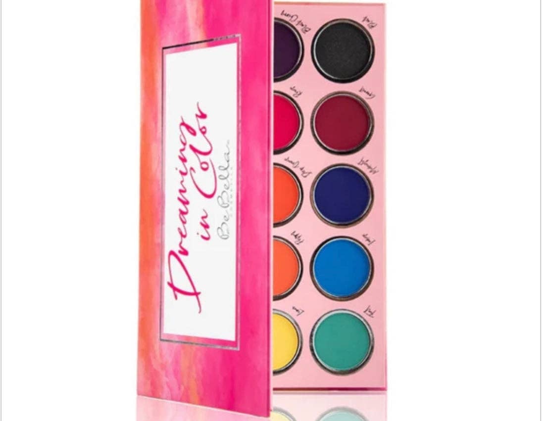Kitty and Co./Make Up Store Near Me - Wholesale Eyeshadow Palette - BeBella Dreaming in Color Shadow Palette1