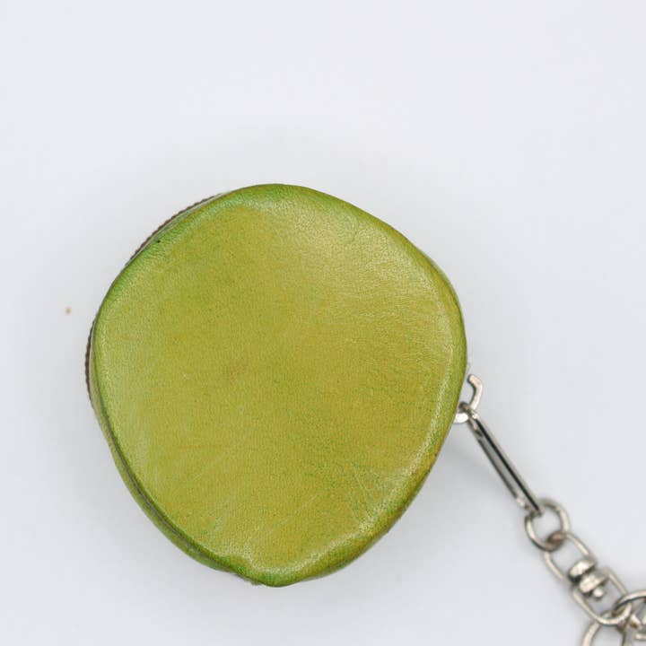 Sunflower Handmade leather inc - Wholesale Keychain – Women's - leather Alien mini coin purse key chain bag charm 3