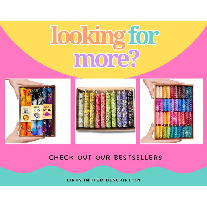 Phoenix Candle Company - Wholesale Tapered Candle/Candlestick - x10 Dressed Beeswax Spell Candles7