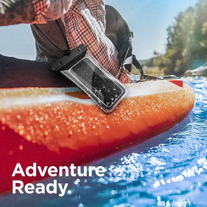 BARSUPPLY - Wholesale Phone Case - Unisex - 2-Pack Floatable Water Proof iPhone Phone Pouch (Patented Air Chamber) Floating Waterproof Dry Bag - Summer Accessories for Beach, Boating (fits iPhone 13, 14 Pro Max and Samsung s22, s23 Ultra)