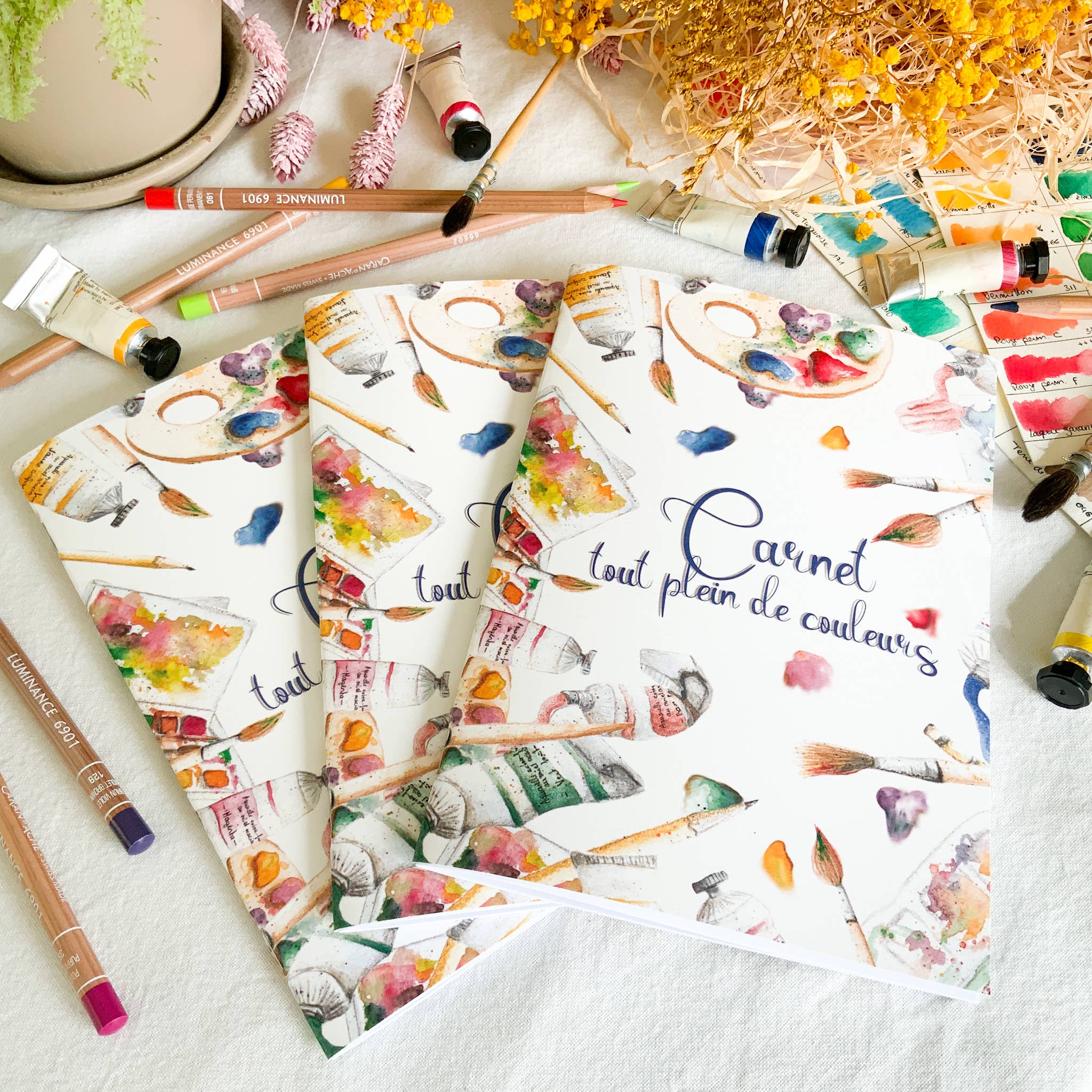 Loli Pumpkin Illustrations - Wholesale Notebook - A5 notebook - Paint3