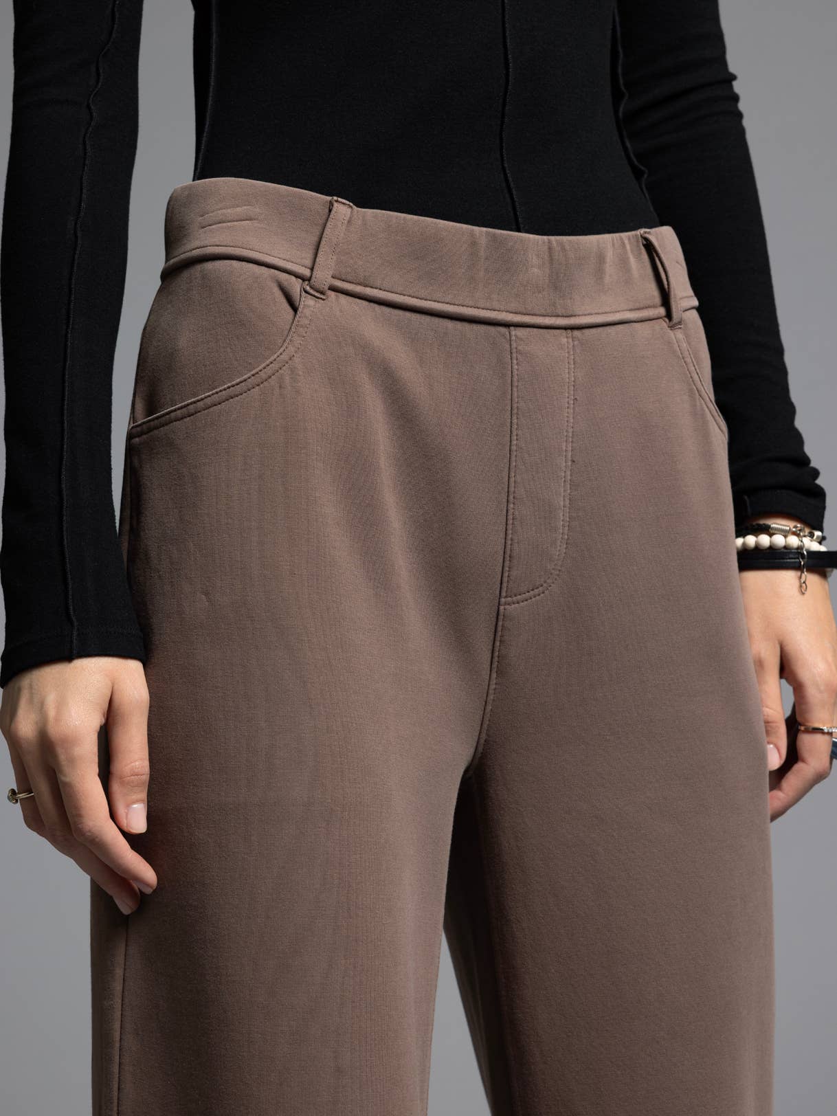 Weekend Los Angeles - Wholesale Pants - Women's - Elastic Waistband Relaxed Pants - GENEVIEVE PANTS8