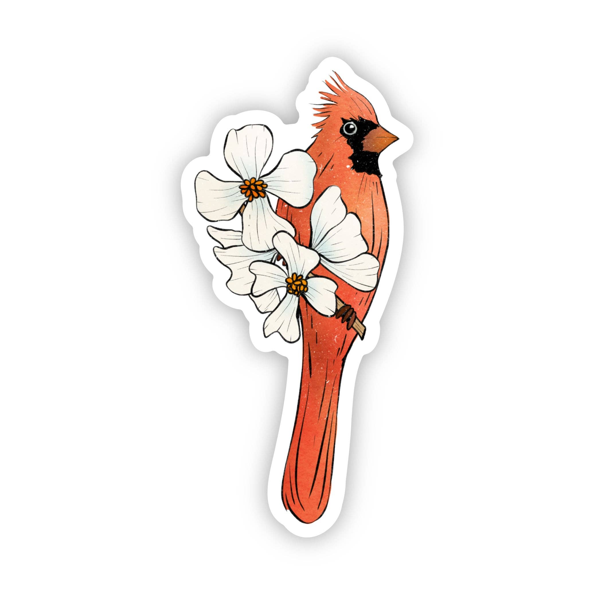 Big Moods - Wholesale Sticker - Virginia State Bird And Flower Sticker