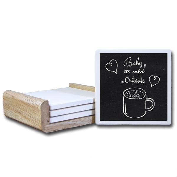 CT3273 (CT1831) - Tasse de chocolat chaud sur tableau noir pour la vente par Paint The Town