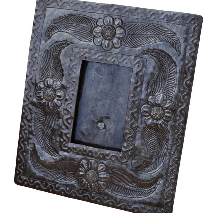 Haiti Hand Made Frame (glass not included) 9 3/4" x 11 3/4" for wholesale by Haiti Fair Trade~ It's Cactus