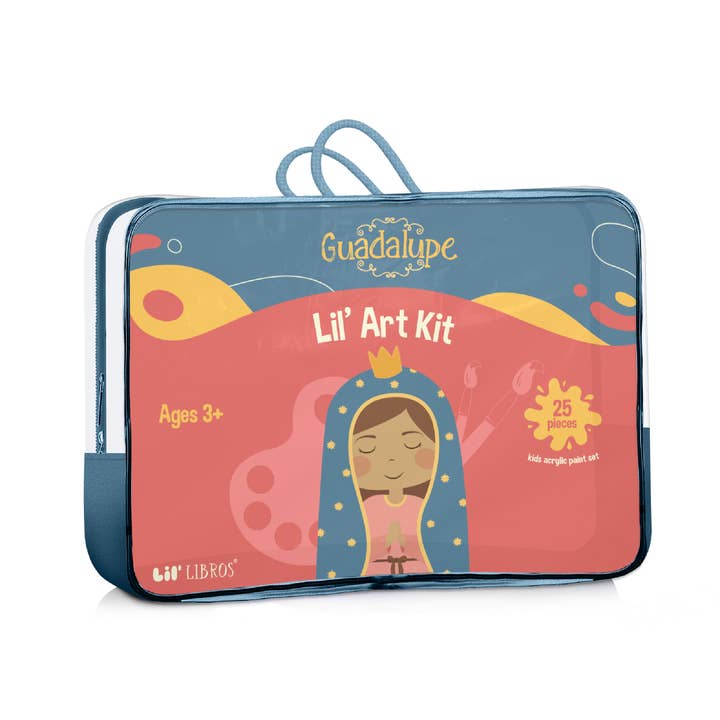 Lil' Libros ~ Bilingual Children's Books & Games - Wholesale Art Set - Kids & Baby - Lil' Guadalupe Art Kit (Bilingual: English and Spanish)