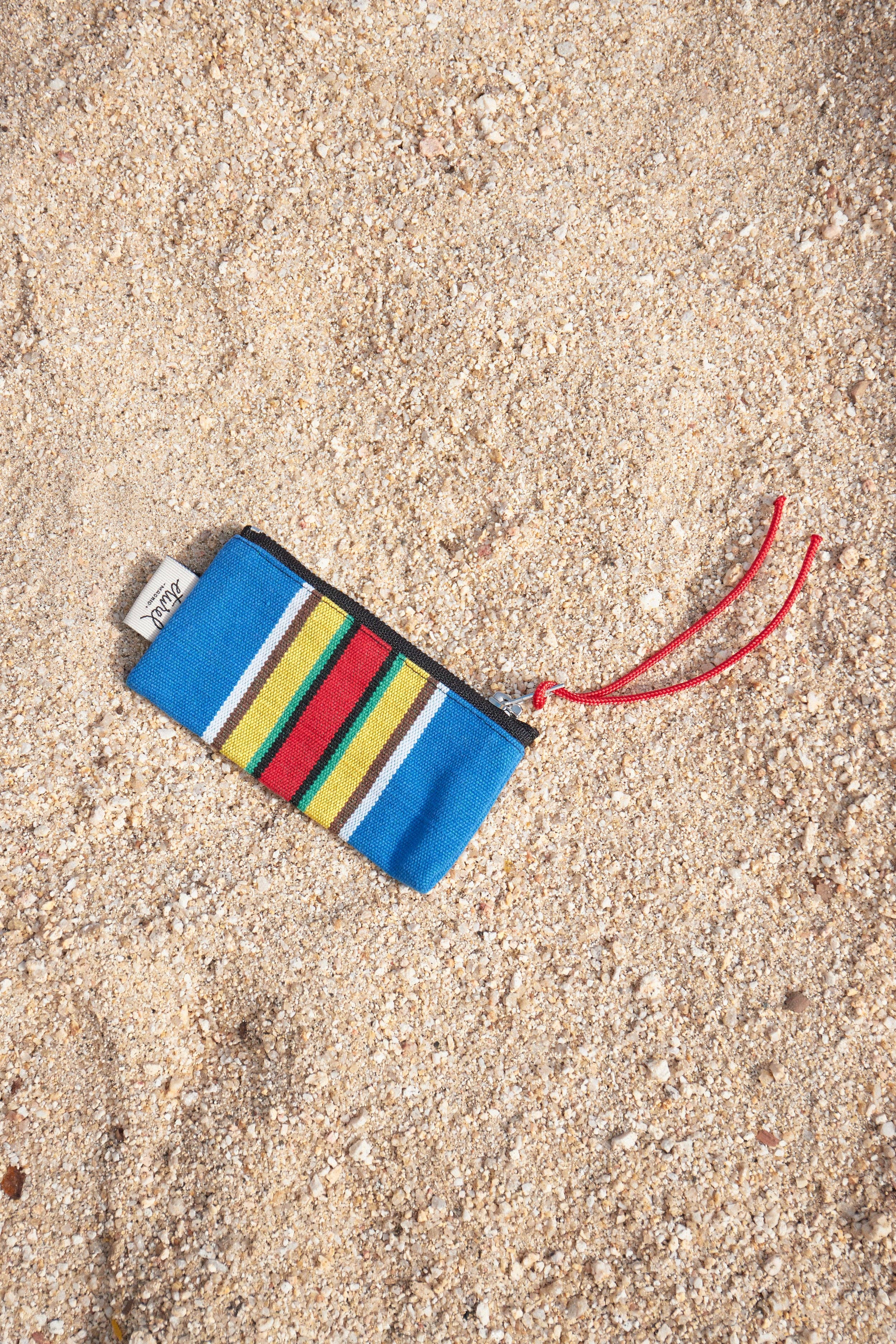 Eturel Madrid – wholesale Coin purse – Women’s – Blue hammock canvas purse