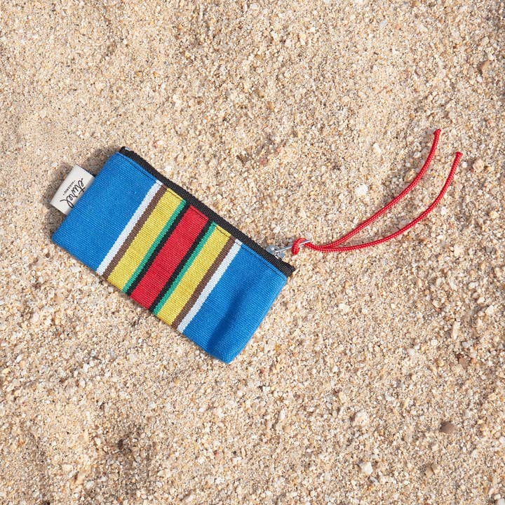 Eturel Madrid – wholesale Coin purse – Women’s – Blue hammock canvas purse0