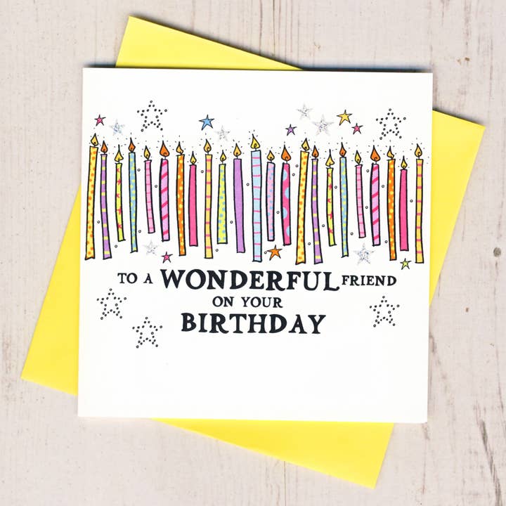 Vidunderlig ven fødselsdagskort for engroshandel hos Eggbert & Daisy
