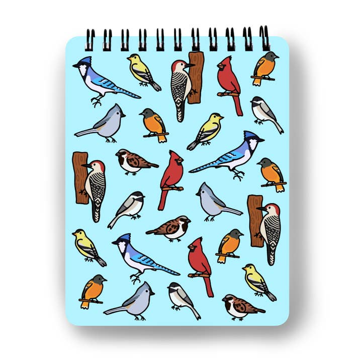 Pocket Backyard Birdwatching Notebook for wholesale by Found Paper LLC
