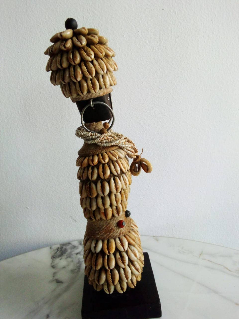 HOME DECOR FR - Wholesale Decorative Figurine - Couple of Namji dolls in cowries8