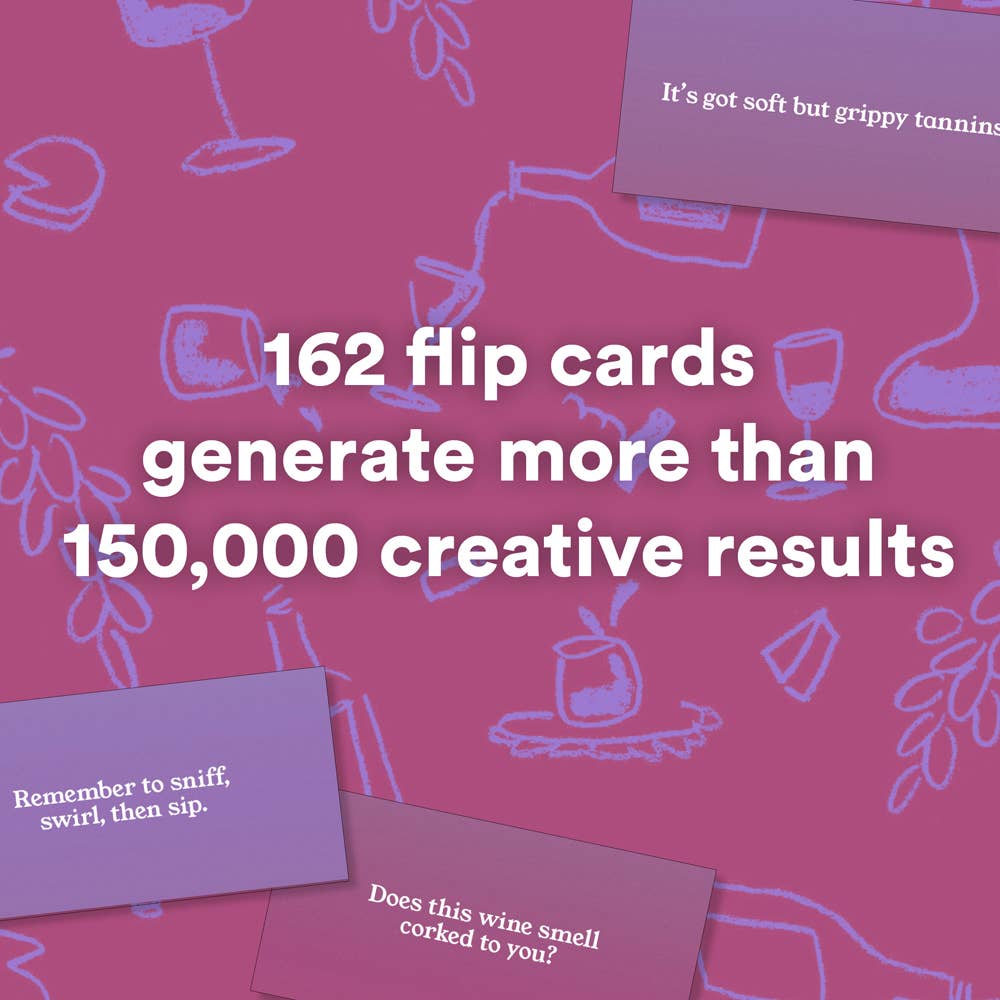 Chronicle Books - Wholesale Card Game - Wine Convo Generator9