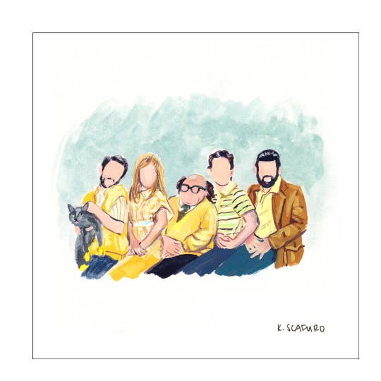"It's Always Sunny in Philadelphia" Tiny Print for wholesale by Kimmy Makes Things